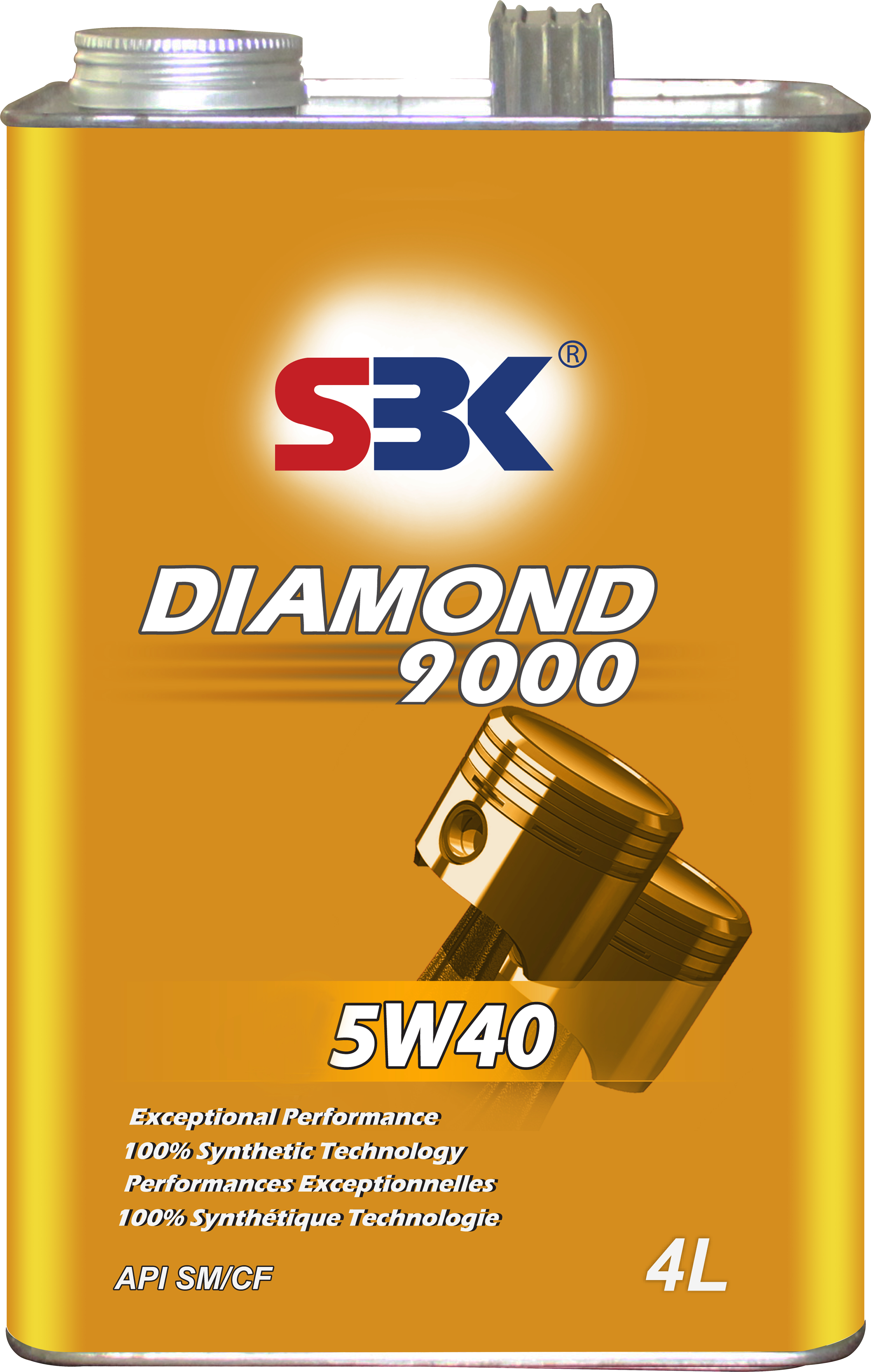 SBK Diamond automotive engine oil